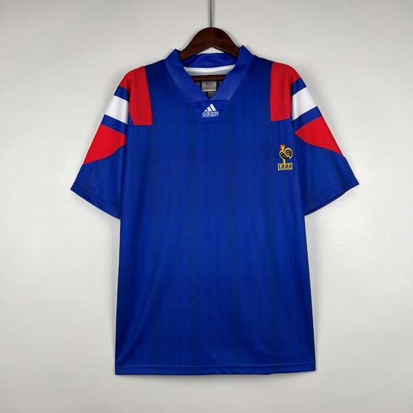 Tailandia Camiseta Francia Replica Primera Ropa Retro 1992-1994